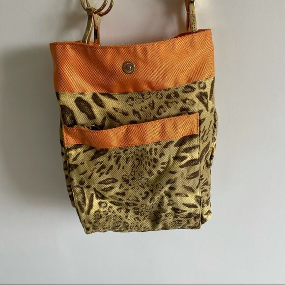 JPK Paris 75 Bright Orange Nylon Tote - Picture 15 of 15